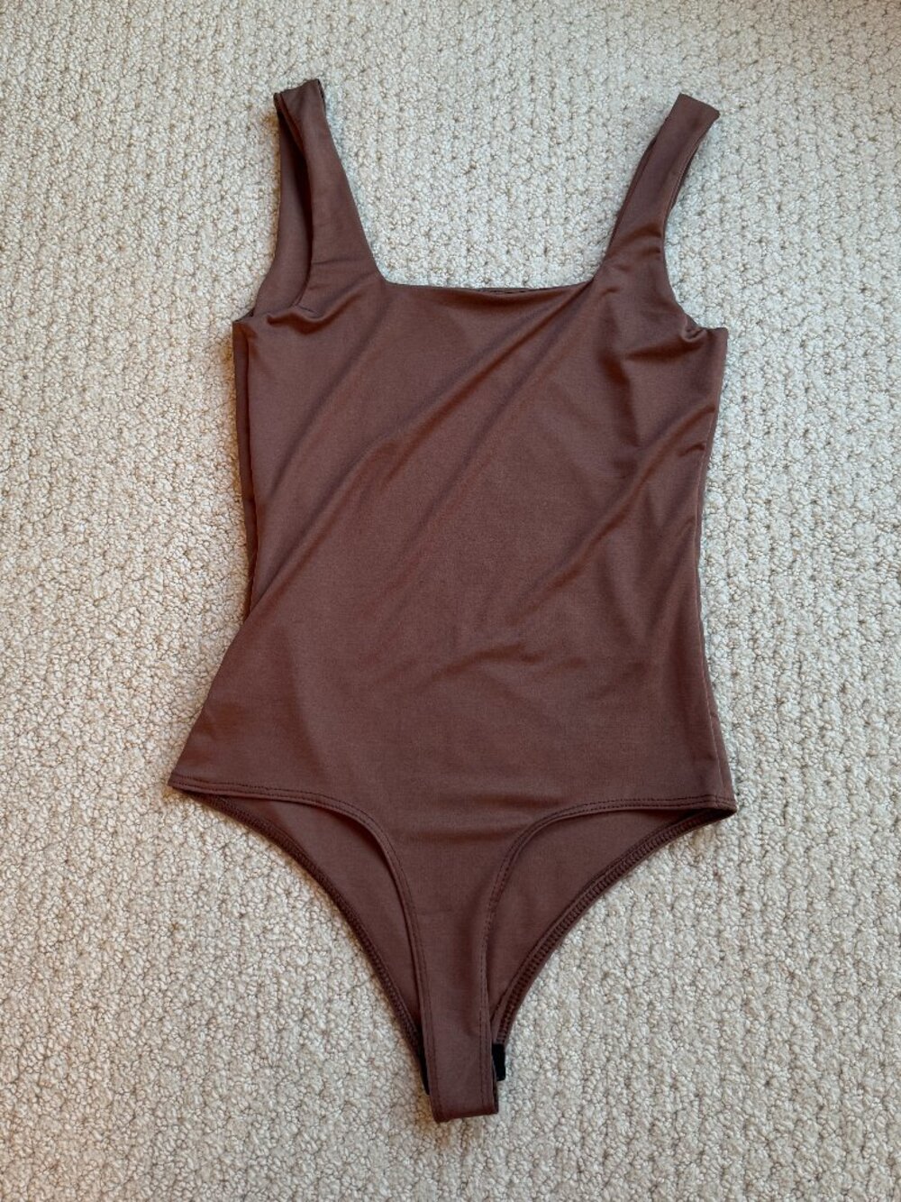 Live in the Moment Square Neck Bodysuit -- Medium